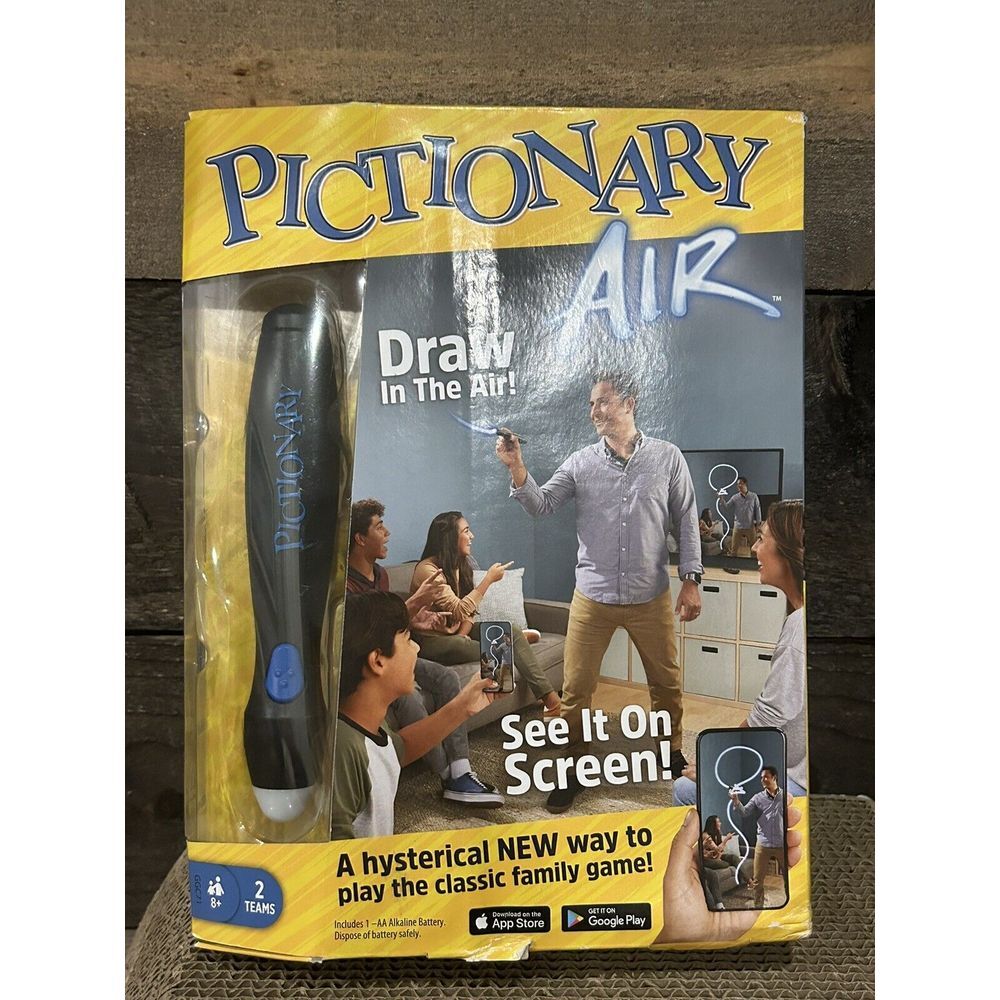 Mattel Games Pictionary Air Classic Family Fun Game NEW